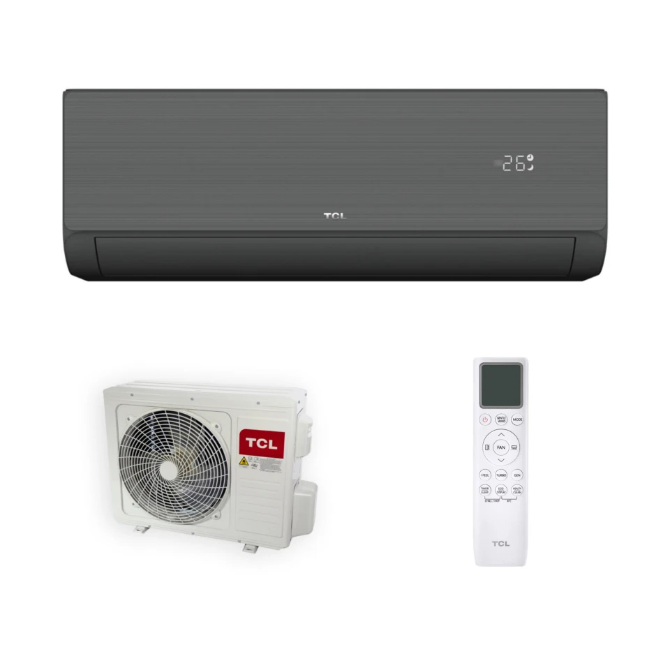 Condiționer cu inverter TCL SaveIN TAC-09CHSD/ZG41IHB, pompă de căldură, negru